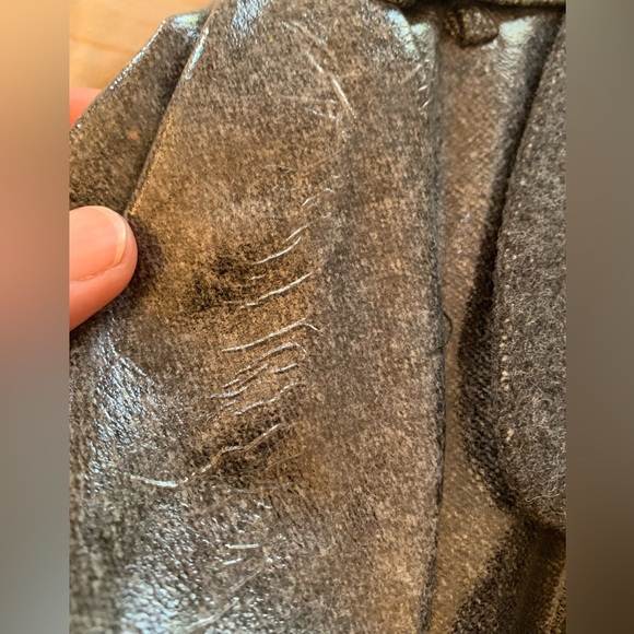 Burberry nwt new with tag trench coat graphite women’s 12 made in Italy - Picture 11 of 16